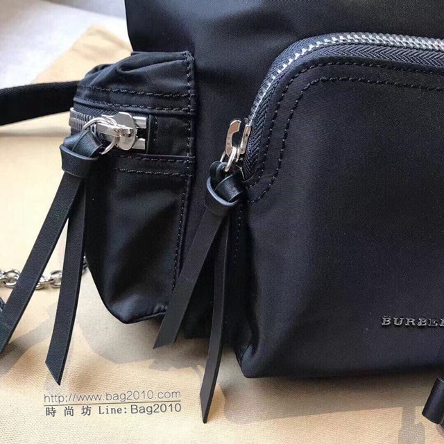 Burberry專櫃新款雙肩包 巴寶莉升級版Rucksack軍旅背包  db1107